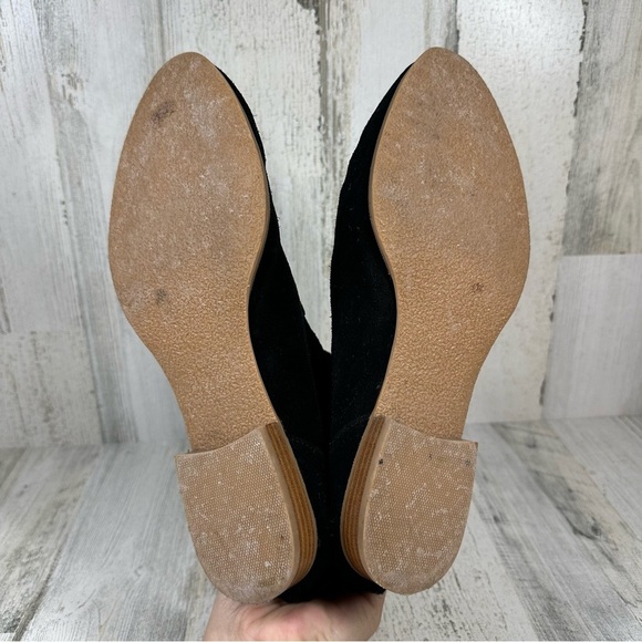 JACK ROGERS Ronnie Women's Suede Almond Toe Cut Out Ankle Booties #760 - Picture 11 of 14